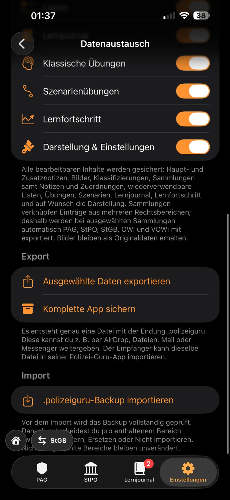 Datenaustausch in Polizei-Guru